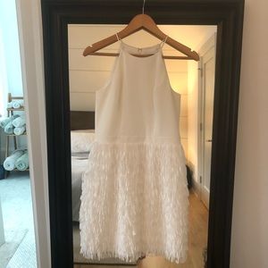 BHLDN x Aidan Mattox White Dress